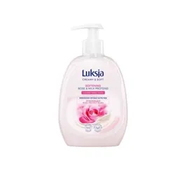 Luksja Creamy &Amp; Soft Kremowe Mydło W Płynie Róża I Proteiny Mleka 500 Ml