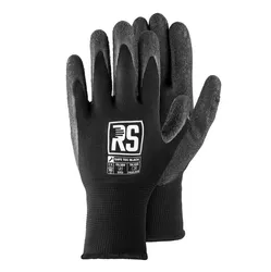 Rękawice Dziane Rs Safe Tec Black, Rozm. 11, Czarne