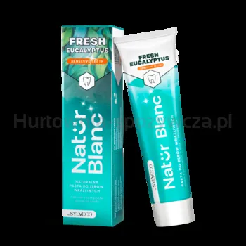 Sylveco Natur Blanc Pasta Do Zębów Fresh Eucalyptus 100Ml Do Wrażliwych Zębów