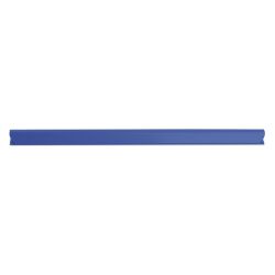 Donau Listwa zaciskająca, PVC, A4, 8mm, do 80 kartek, niebieska 