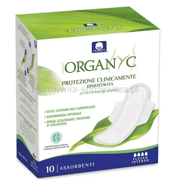 Podpaski sanitarne na noc 10szt BIO