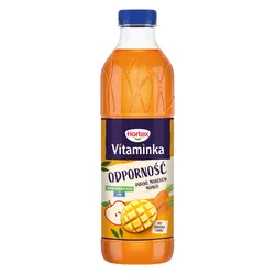 Hortex Vitaminka Odporność Jabłko, marchew, mango butelka Pet 1L