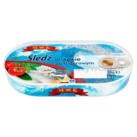 Sledz Mk W Sosie Pomidorowym 170G