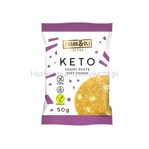 Frank & Oli Keto miękkie ciasteczko tahini paste 50g