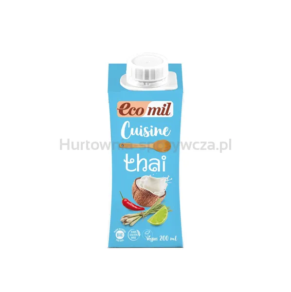 Krem Do Gotowania Kokosowy Tajski Bezgl. Bio 200 Ml