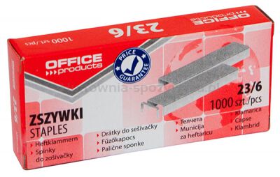 Office Products Zszywki  23/6, 1000szt. 