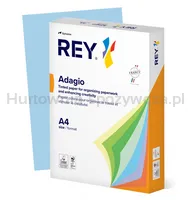 Papier ksero REY ADAGIO, A4, 160gsm, 01 niebieski pastel *RYADA160X469 R100, 250 ark. - 2