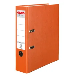 Herlitz Segregator A4 8 Cm Pomarańczowy Q.File