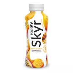 łaciaty Jogurt pitny typu islandzkiego skyr mango-marakuja PET 360g