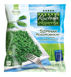 Kuchnia Eksperta Szpinak Porcjowany 450 G