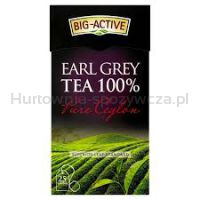 Big-Active Herbata Czarna Earl Grey Pure Ceylon 25 torebek