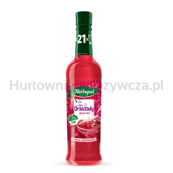 Herbapol Syrop Owocowa Spiżarnia O Smaku Oranżady Z Wit. C, D, B6 I Cynkiem 420 Ml