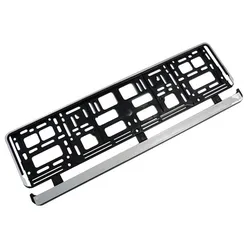 Ramka Pod Tablicę Rejestracyjną Srebrna