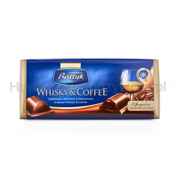 Bałtyk Whisky&Amp;Coffee Czekolada Mleczna Z Nadzieniem O Smaku Whisky&Amp;Coffee 148G