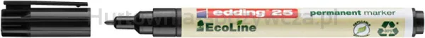 Edding Marker Permanentny E-25 Ecoline, 1Mm, Czarny 