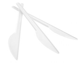 Nóż plastikowy OFFICE PRODUCTS, 17cm, 100szt., biały