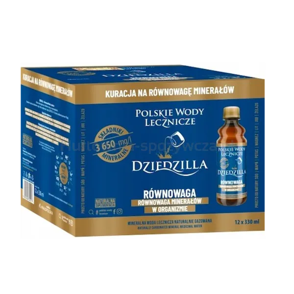 Dziedzilla Polskie Wody Lecznicze 330 Ml