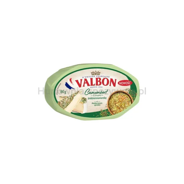 Valbon Camembert z posypką śródziemnomorską 180 g