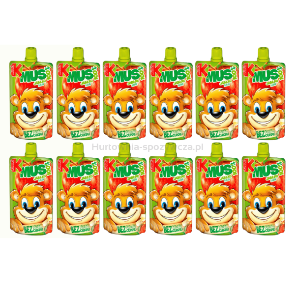 Kubuś Mus 100% Jabłko Banan 100 G