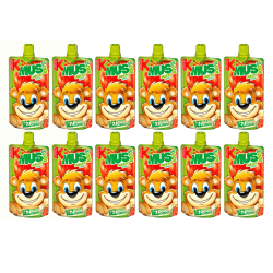 Kubuś Mus 100% Jabłko Banan 100 G x 12 sztuk