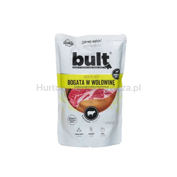 Bult Saszetka Dla Psa Bogata W Wołowinę 100G
