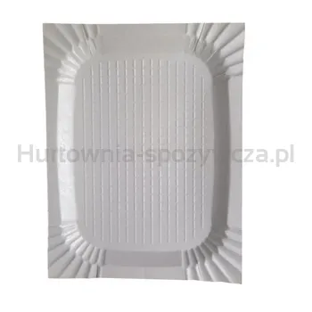 Green Heaven Tacka gastronomiczna biała 18x25 cm 100 sztuk