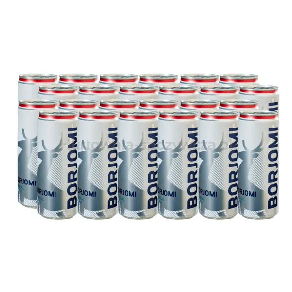 Borjomi Naturalna woda mineralna gazowana 0,33 l