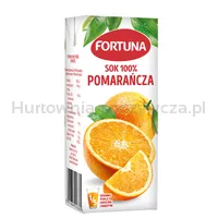 Fortuna Sok 100% pomarańcza 200 ml
