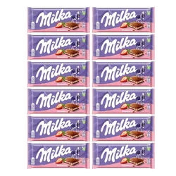 Milka Czekolada Strawberry 100G