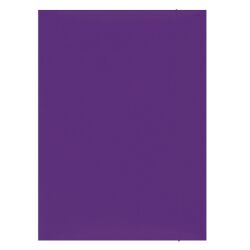 Office Products Teczka z gumką, karton, A4, 300gsm, 3-skrz., fioletowa 