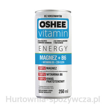 Oshee Vitamin Energy Magnez+B6 250Ml