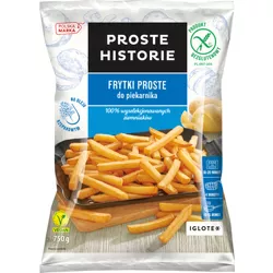 Proste Historie Frytki proste do piekarnika 750G