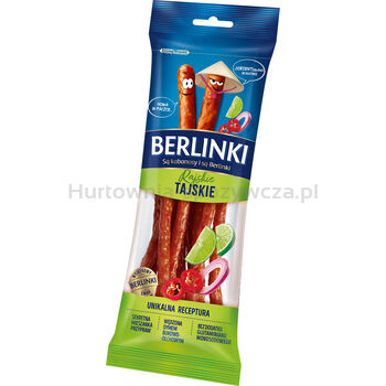 Kabanosy Berlinki Tajskie 85 g