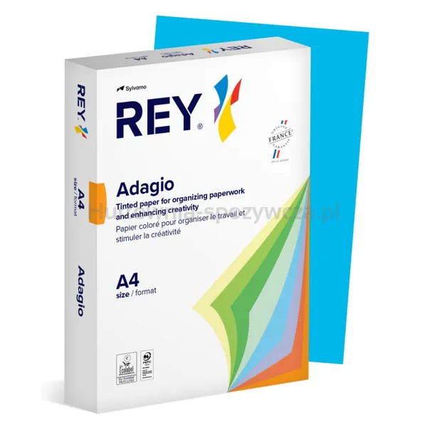 Rey Adagio Papier ksero A4, 80gsm, 51 ciemny niebieski intense *RYADA080X420 R200 