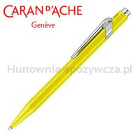 Długopis CARAN D'ACHE 849 Line Fluo, M, żółty - 4