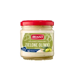 MOSSO Majonez smakowy zielone oliwki 170g