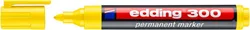 Edding Marker permanentny e-300 1,5-3mm, żółty 