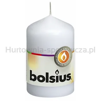 Bolsius Świeca Pieńkowa 80/48 Biała