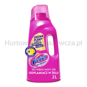 Vanish Oxi Action Pink Odplamiacz W Żelu 2L