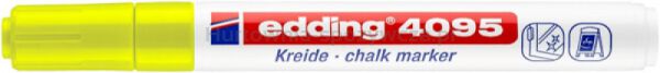 Edding Marker kredowy e-4095 2-3mm, neon żółty  - 2