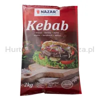Kebab Mielony Wołowo-Drobiowy, Cięty-Pieczony 2Kg.Nazar