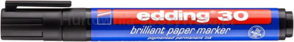 Edding Marker do papieru e-30 1,5-3mm, czarny  - 2