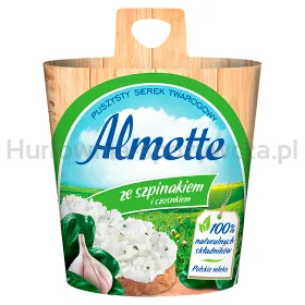Hochland Almette Ze Szpinakiem I Czosnkiem 150 G