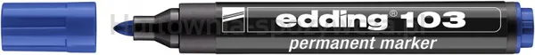 Edding Marker permanentny e-103 niebieski 