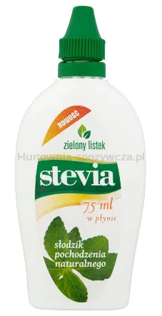 Słodzik w płynie 75 ml Stevia Zielony listek
