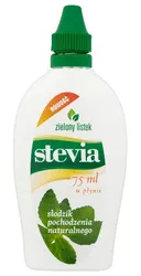 Słodzik w płynie 75 ml Stevia Zielony listek
