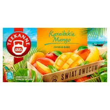 Teekanne Herbata Owocowa Caribbean Mango 20 Torebek
