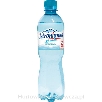 Ustronianka Biała Naturalna Woda Mineralna Niegazowana 0,5L