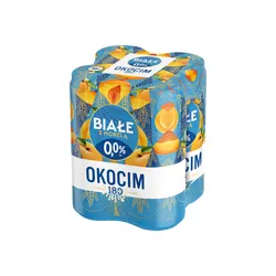 Okocim Białe z Morelą 0,0% Puszka 500 ml