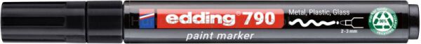 Marker olejowy e-790 EDDING, PCR, czarny - 2
